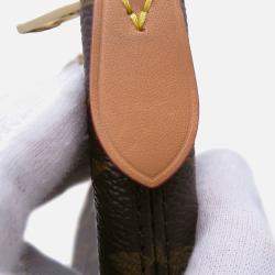 Pre Owned Louis Vuitton Boulogne Natural Monogram Size Pm