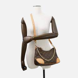 Pre Owned Louis Vuitton Boulogne Natural Monogram Size Pm