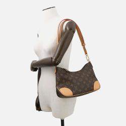 Pre Owned Louis Vuitton Boulogne Natural Monogram Size Pm