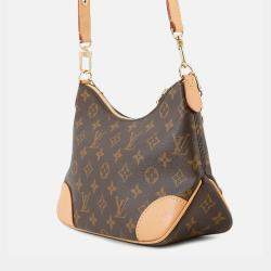 Pre Owned Louis Vuitton Boulogne Natural Monogram Size Pm