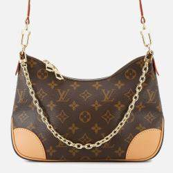 Pre Owned Louis Vuitton Boulogne Natural Monogram Size Pm