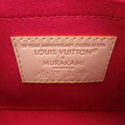Pre Owned Louis Vuitton Tm Speedy Bandouliere Red Monogram Cherry Size 20