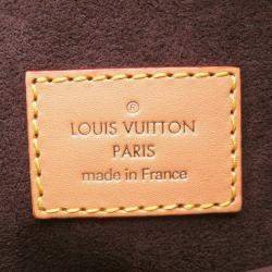Pre Owned Louis Vuitton Side Trunk Brown Monogram Size Mm