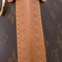 Pre Owned Louis Vuitton Side Trunk Brown Monogram Size Mm