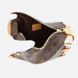 Pre Owned Louis Vuitton Side Trunk Brown Monogram Size Mm