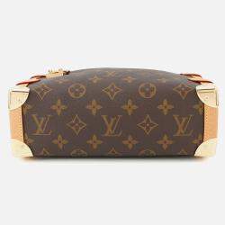 Pre Owned Louis Vuitton Side Trunk Brown Monogram Size Mm