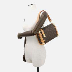 Pre Owned Louis Vuitton Side Trunk Brown Monogram Size Mm