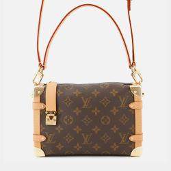 Pre Owned Louis Vuitton Side Trunk Brown Monogram Size Mm