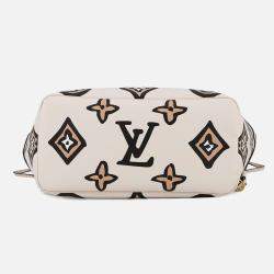 Pre Owned Louis Vuitton Neverfull Claim Monogram Wild At Heart Size Mm