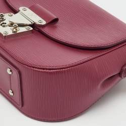 Pre Owned Louis Vuitton Fuchsia Epi Leather Eden PM Bag