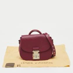 Pre Owned Louis Vuitton Fuchsia Epi Leather Eden PM Bag