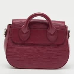 Pre Owned Louis Vuitton Fuchsia Epi Leather Eden PM Bag