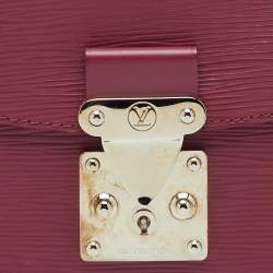 Pre Owned Louis Vuitton Fuchsia Epi Leather Eden PM Bag