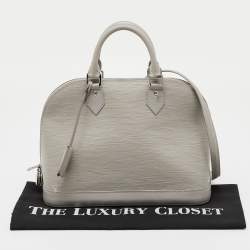 Pre Owned Louis Vuitton Gres Epi Leather Alma PM Bag