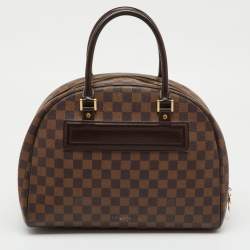 Pre Owned Louis Vuitton Damier Ebene Canvas Nolita Bag