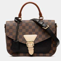 Pre Owned Louis Vuitton Brown Damier Ebene Beaumarchais