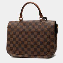 Pre Owned Louis Vuitton Brown Damier Ebene Beaumarchais