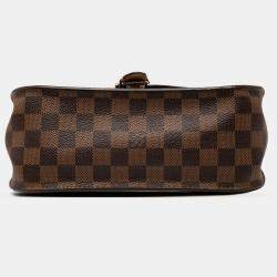 Pre Owned Louis Vuitton Brown Damier Ebene Beaumarchais