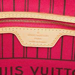 Pre Owned Louis Vuitton Brown Monogram Neverfull MM