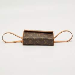 Pre Owned Louis Vuitton Monogram Canvas Pochette Florentine Belt Bag