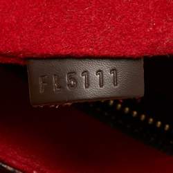 Pre Owned Louis Vuitton Damier Ebene Canvas Bergamo MM Bag