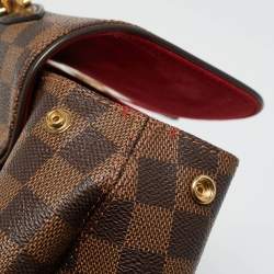 Pre Owned Louis Vuitton Damier Ebene Canvas Bergamo MM Bag