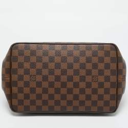 Pre Owned Louis Vuitton Damier Ebene Canvas Bergamo MM Bag