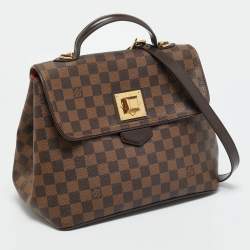 Pre Owned Louis Vuitton Damier Ebene Canvas Bergamo MM Bag