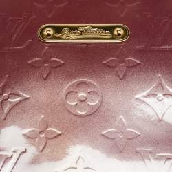 Pre Owned Louis Vuitton Violette Monogram Vernis Bellevue PM Bag