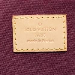 Pre Owned Louis Vuitton Violette Monogram Vernis Bellevue PM Bag