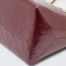 Pre Owned Louis Vuitton Violette Monogram Vernis Bellevue PM Bag