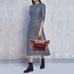 Pre Owned Louis Vuitton Violette Monogram Vernis Bellevue PM Bag