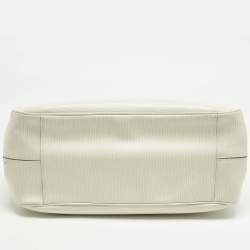 Pre Owned Louis Vuitton Ivory Epi Leather Passy PM Bag