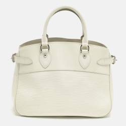 Pre Owned Louis Vuitton Ivory Epi Leather Passy PM Bag