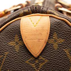 Pre Owned Louis Vuitton Brown Monogram Keepall 45
