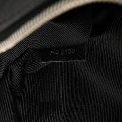 Pre Owned Louis Vuitton Black Monogram Taigarama Outdoor Bumbag