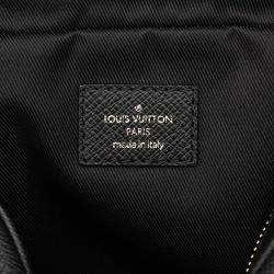 Pre Owned Louis Vuitton Black Monogram Taigarama Outdoor Bumbag