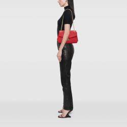 Pre Owned Louis Vuitton Red Monogram Empreinte Saint Germain PM