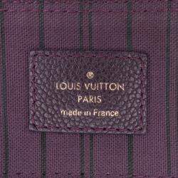Pre Owned Louis Vuitton Purple Monogram Empreinte Speedy Bandouliere 25