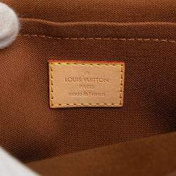 Pre Owned Louis Vuitton Brown Monogram Bosphore Belt Bag