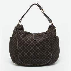 Pre Owned Louis Vuitton Fusain Monogram Idylle Canvas Romance Bag