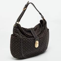 Pre Owned Louis Vuitton Fusain Monogram Idylle Canvas Romance Bag