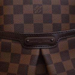 Pre Owned Louis Vuitton Brown Damier Ebene Bloomsbury GM