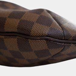 Pre Owned Louis Vuitton Brown Damier Ebene Bloomsbury GM