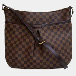 Pre Owned Louis Vuitton Brown Damier Ebene Bloomsbury GM