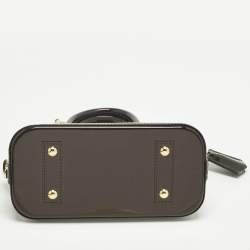 Pre Owned Louis Vuitton Amarante Monogram Vernis Alma BB Bag