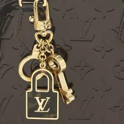 Pre Owned Louis Vuitton Amarante Monogram Vernis Alma BB Bag