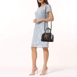 Pre Owned Louis Vuitton Amarante Monogram Vernis Alma BB Bag