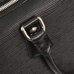 Pre Owned Louis Vuitton Black Epi Sac De Ville 2way Handbag