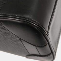 Pre Owned Louis Vuitton Black Epi Sac De Ville 2way Handbag